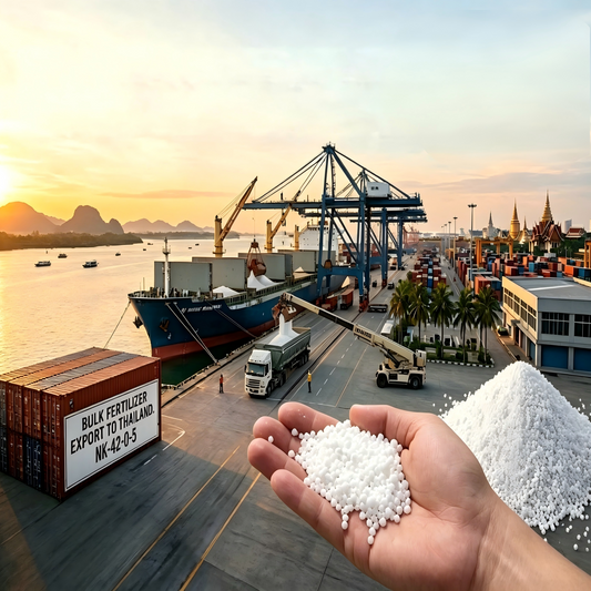 NK 42-0-5 Fertilizer Unloaded in Thailand(NEW)