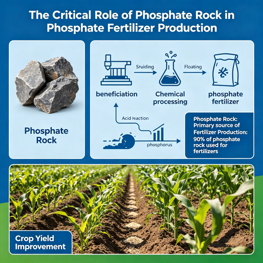 The Critical Role of Phosphate Rock in Phosphate Fertilizer Production